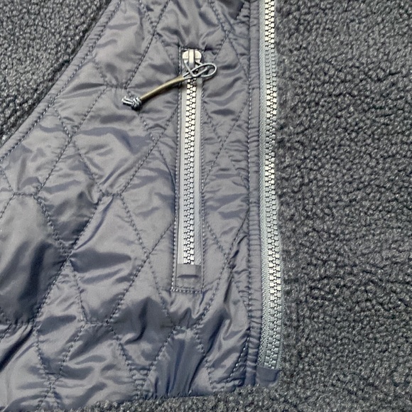 JoyLab Fleece Pullover 1/4 Zip Dark Blue Size XS - Picture 2 of 8